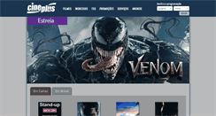 Desktop Screenshot of cinemacineplus.com.br